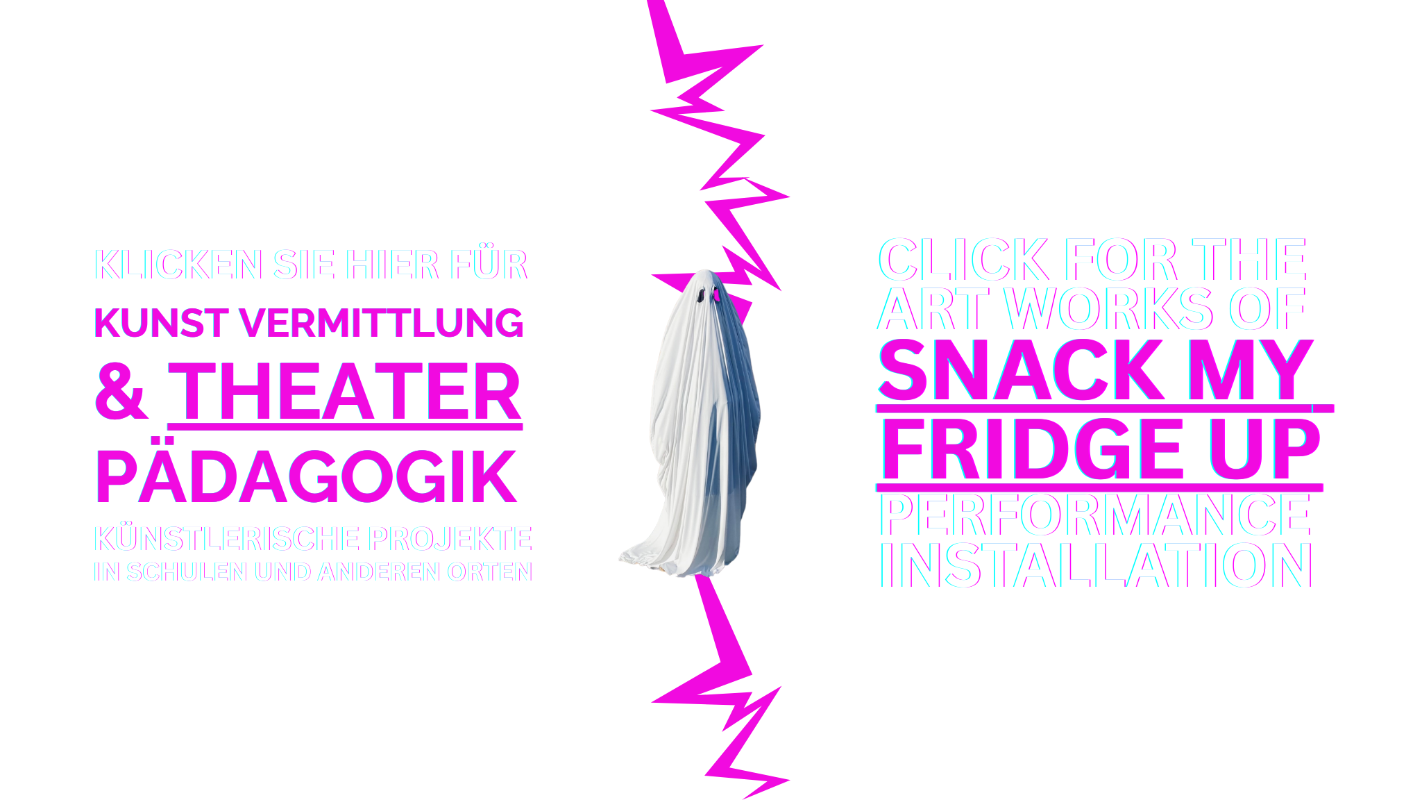 Ghost Image with Text Links